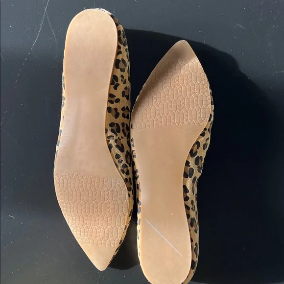 Nordstrom BP Leopard Print Women's Flats Size 8 in Like New Condition with Box - Picture 7 of 10
